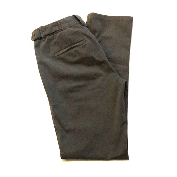 Vince cotton chinos in dark brown/grey - Picture 4 of 6